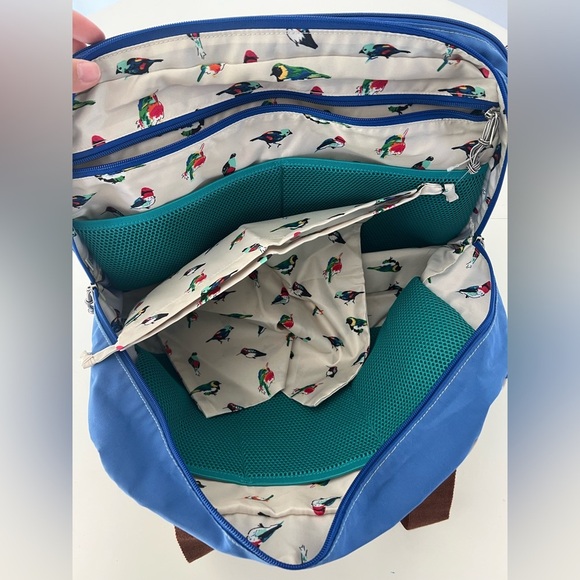 Vera Bradley Cool Lagoon Go Anywhere Carry-On Lighten Up Travel Duffle Bag NWOT - Picture 9 of 16